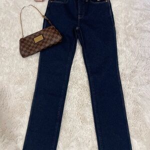 Madewell Blue Mid-Rise Slim Leg Jeans